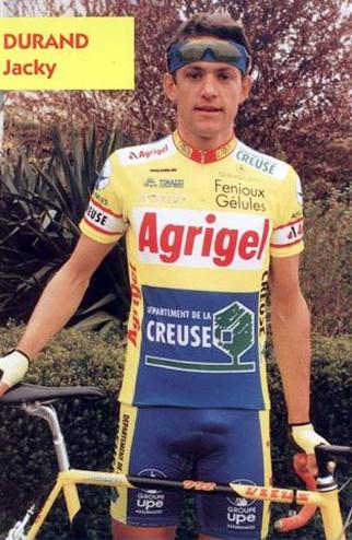 1996 Agrigel-La Creuse-Fenioux #NNO Jacky Durand Front
